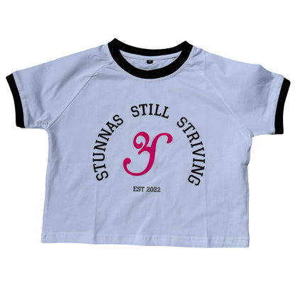 Women’s Cropped ringer